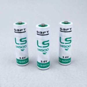 LS14500 Lithium-Thionyl Chloride 2600mAh Lithium Battery Compatible with SAFT LS14500 (Pack of 4)