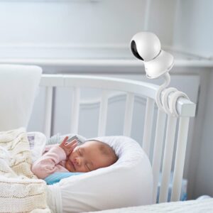 HOLACA Flexible Twist Mount + Base Connect for blurams Baby Monitor Dog Camera, Adjustable 360 Degree Mount for blurams Baby Monitor