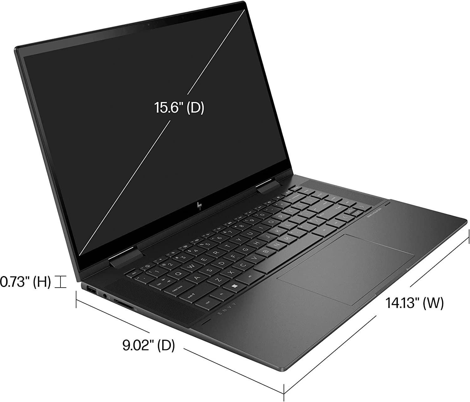 2022 HP Envy X360 15 15t 2-in-1 Touchscreen (Ryzen 5 5625U, 32GB RAM, 1TB SSD, Stylus) AMD 6-Core(Beat i7-1165G7) 15.6" FHD (1920x1080) Convertible Laptop, Backlit, Pen, Alexa, Windows 11 Home