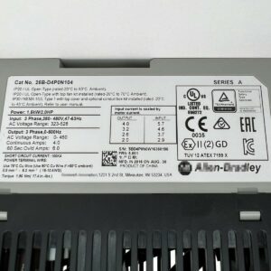 25B-D4P0N104 PowerFlex 525 AC Drive 1.5KW 2Hp VFD 25B-D4P0N104 Sealed in Box 1 Year Warranty Fast