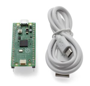 coolwell raspberry pi pico h microcontroller tiny size fast board, based on official rp2040 dual-core arm cortex processor,configurable pin function