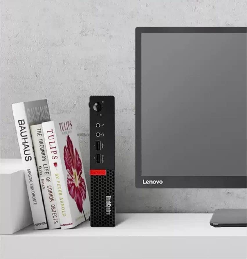 Lenovo ThinkCentre M910q Tiny Desktop Intel i7-7700T Up to 3.80GHz 32GB RAM New 1TB NVMe SSD Built-in AX210 Wi-Fi 6E BT HDMI Dual Monitor Support Wireless Keyboard and Mouse Win10 Pro (Renewed)