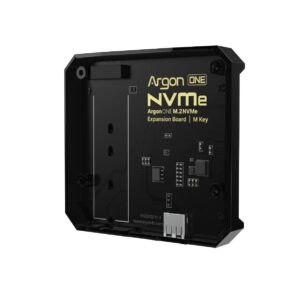 Argon ONE M.2 NVME Expansion Board for Raspberry Pi 4 | Supports M-Key M.2 NVME SSD | Only Compatible with Argon ONE V2 Cases