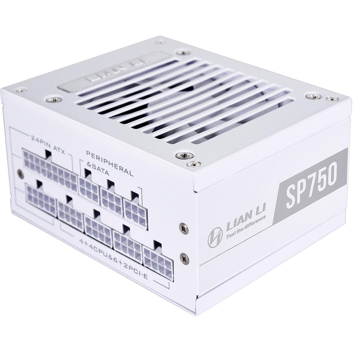 Lian-Li SP750 750W 80+ Gold Certified Fully Modular SFX Power Supply Unit, White