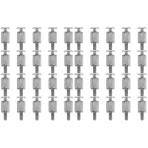 40 Pcs Msi Motherboard Screws Mounting Screw for M.2 Ssd Computer Supply M.2 Screw Computer Part Ssd Screw Ssd Hard Disk Mounting Screw Hex Nut M.2 Motherboard Mounting Screw