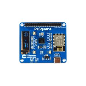 PiSquare - A Raspberry Pi HAT Based on RP2040 and ESP-12E Module, Made to Use Multiple Raspberry Pi Hats, Run Multiple Raspberry Pi Hats Wirelessly