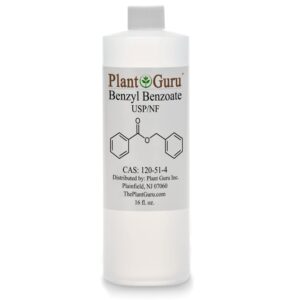 benzyl benzoate usp grade liquid 16 fl. oz. - great for fragrance/aroma compounds, cosmetics, hair & scalp products.