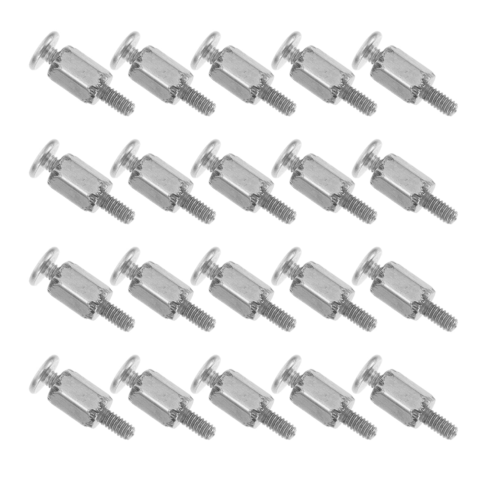 40 Pcs Msi Motherboard Screws Mounting Screw for M.2 Ssd Computer Supply M.2 Screw Computer Part Ssd Screw Ssd Hard Disk Mounting Screw Hex Nut M.2 Motherboard Mounting Screw