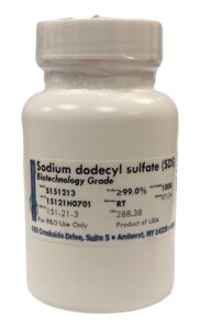 sodium dodecyl sulfate (sds) 99+% - biotechnology grade 100g