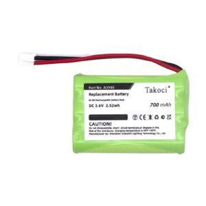 takoci replacement battery for baby monitor motorola mbp33 mbp36 mbp36pu,fits part number tfl3x44aaa900 cb94-01a