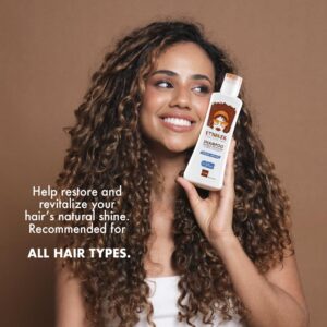 ETNIKER Deep-Cleansing Clarifying Shampoo | Afro-textured, Curly & Wavy hair | Remove Build-Up & Restore Shine | Free from Salt and Parabens | by L’mar | Size: 8.4 fl oz (250 mL)