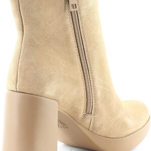 Naturalizer Women's Gen N Reach Ankle Boot Cookiedough Tan Suede 9 M