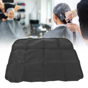 Hairdresser Barber Chair Cover Chair Back Cover Wrap Oxford Fabric Chair Cover Resistant Black Back Protective Cover for Beauty Salon