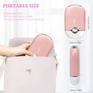 TOEDO USB Mini Lash Fan Dryer Handheld Air Conditioning Blower with Built in Sponge for Eyelash Extension