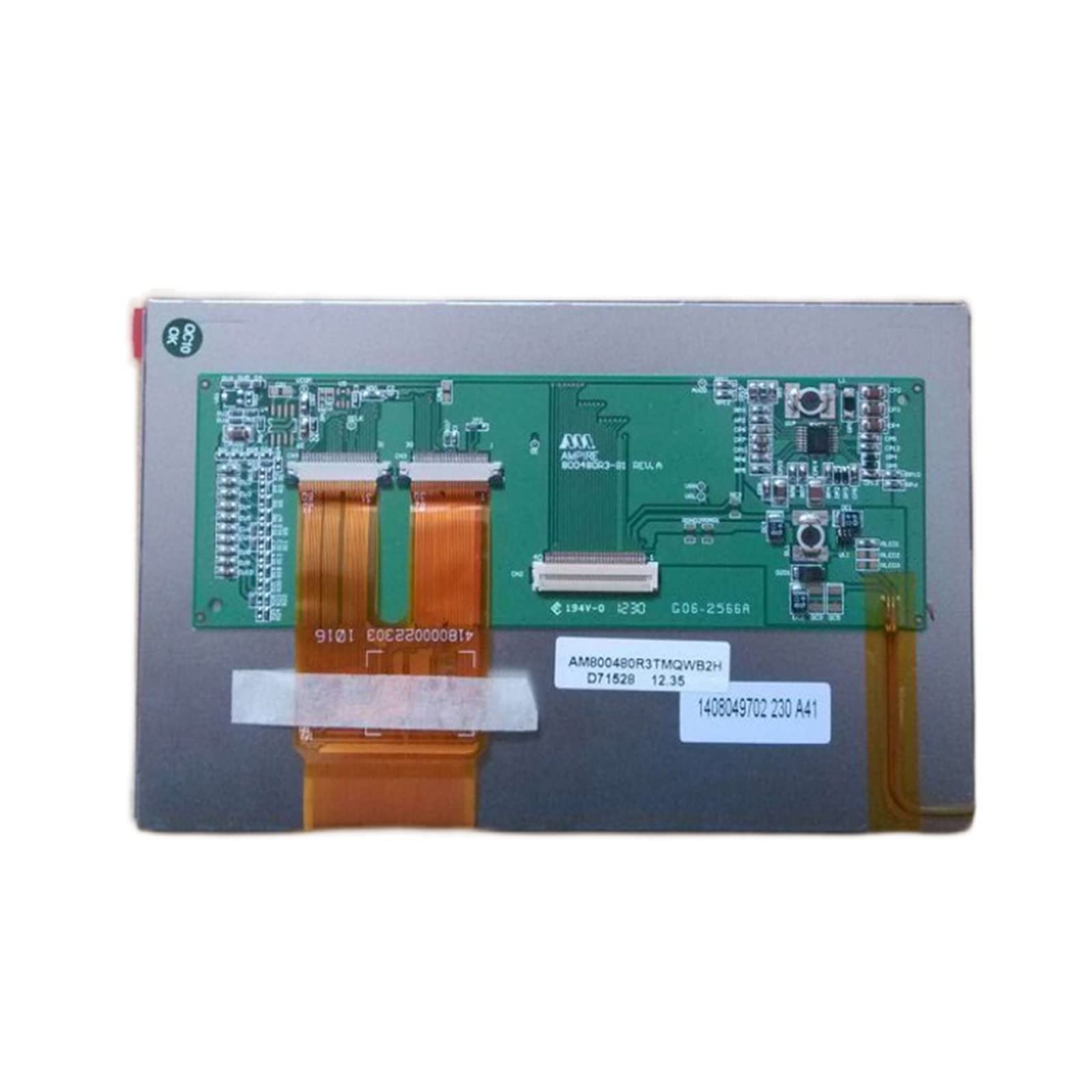 JayTong LCD Display for AMPIRE 7 inch 800(RGB)*480 AM800480R3TMQWTA1H LCD Screen Module Replacement with Tools