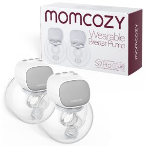 momcozy double portable electric breast pump with 2 modes & 9 level