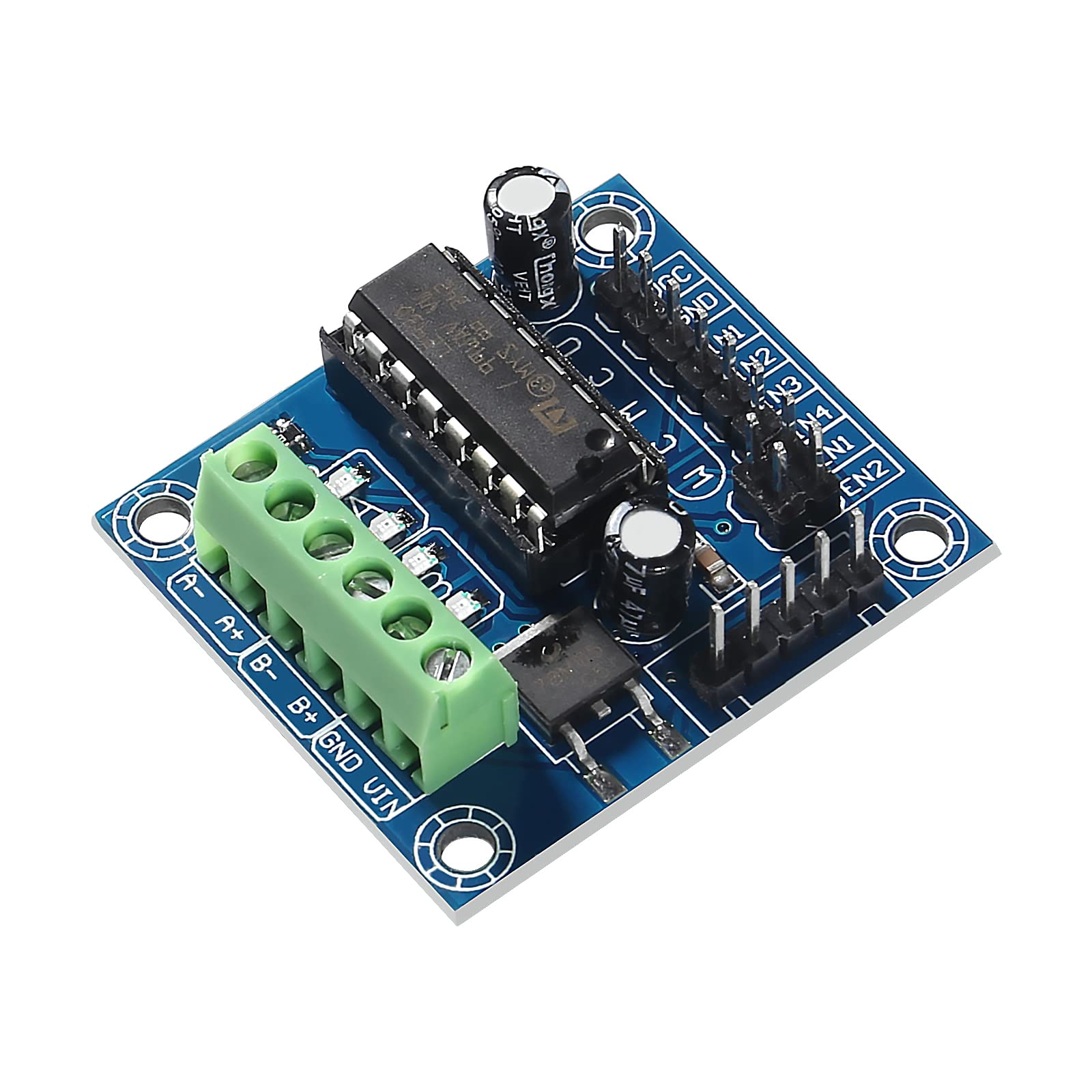 4PCS L293D Mini Stepper Motor Drive Shield Module DC4.5-25V Expansion Board Module for Arduino