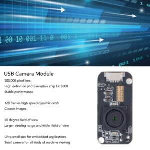 0.3PM Camera Module USB Macro Camera Module Device Embedded Built in Camera Board 120FPS Video Webcam Board