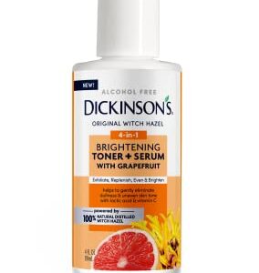 Dickinson's Witch Hazel Brightening Toner + Serum with Grapefruit