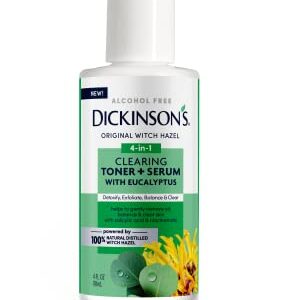 Dickinson's Witch Hazel Clearing Toner + Serum with Eucalyptus