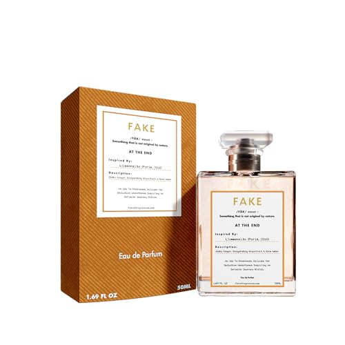 Fake At the End | Fragrance Inspired by L’Immensite 1.7oz Men's Cologne | Almost Exact Clone | 1.7oz Eau de Parfum | Addictive Sweet-Spicy Amber Masculine Scent | Unisex Fragrance is Addictive!