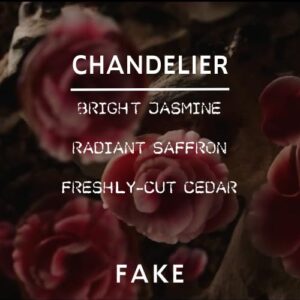 Chandelier | Baccarat Rouge 540 | 3.4oz (100ml) Unisex Fragrance Impression Clone Dupe Copy | Assertive Floral with Amber Backbone | Robust, Musky, & Woodsy | Highly Addictive Signature Scent!