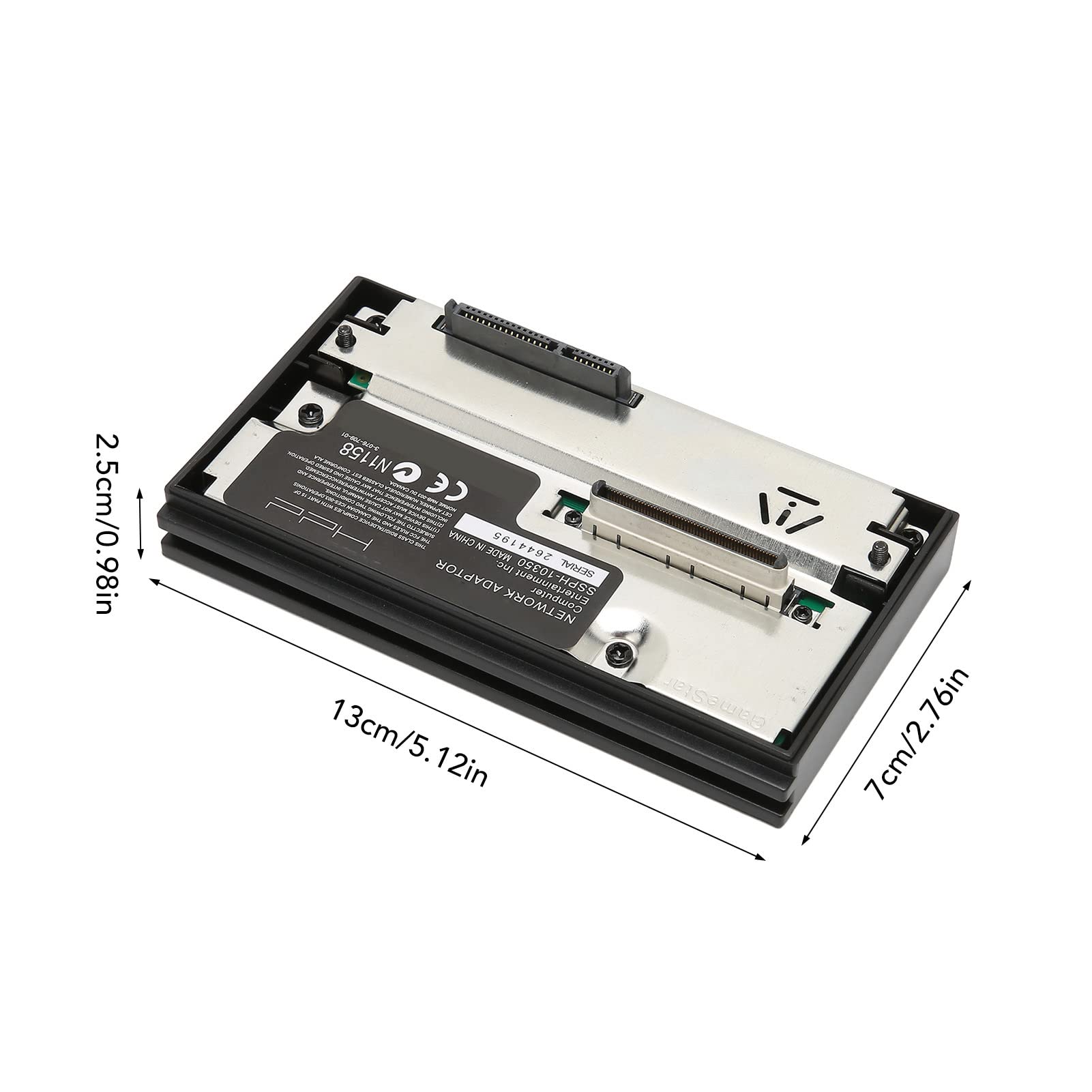 PS2 SATA Interface Network Adapter HDD Hard Disk for SonyPS2 Playstation2 with 16MB FMCB V1.966 Memory Card McBoot, HDD Connector Plug Socket, NO IDE 2.5 3.5inch