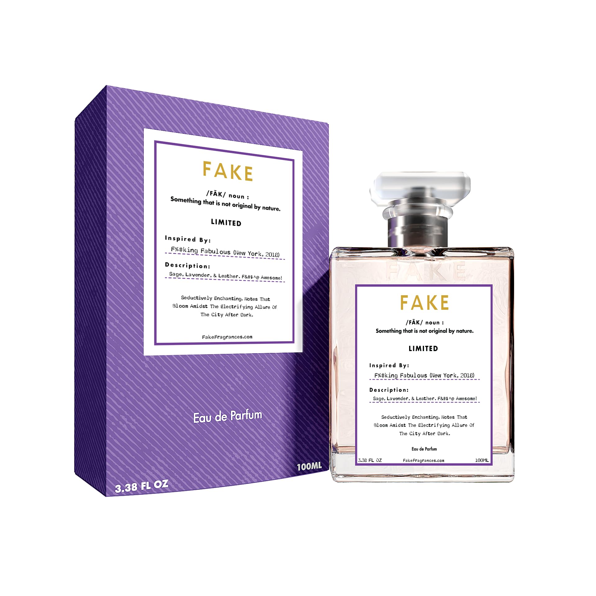 Limited | Inspired by Ford's Fabulous Unisex Eau De Parfum 3.4 oz | Almost an Exact Clone | An I’m All That Assertive Floral with a Leather Backbone | Unisex Fragrance is Addictive!