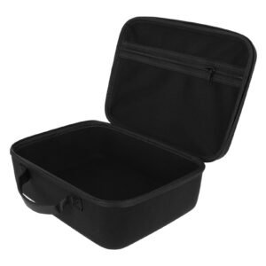 solustre black hard hair dryer storage box lightweight eva carrying case cover hard shell hard travel case storage bag hair dryer hard travel storage case for hair dryer