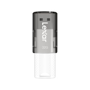 Lexar® JumpDrive® S60 USB 2.0 Flash Drives, 32GB, Black, Pack Of 3 Flash Drives, LJDS60-32GB3NNU