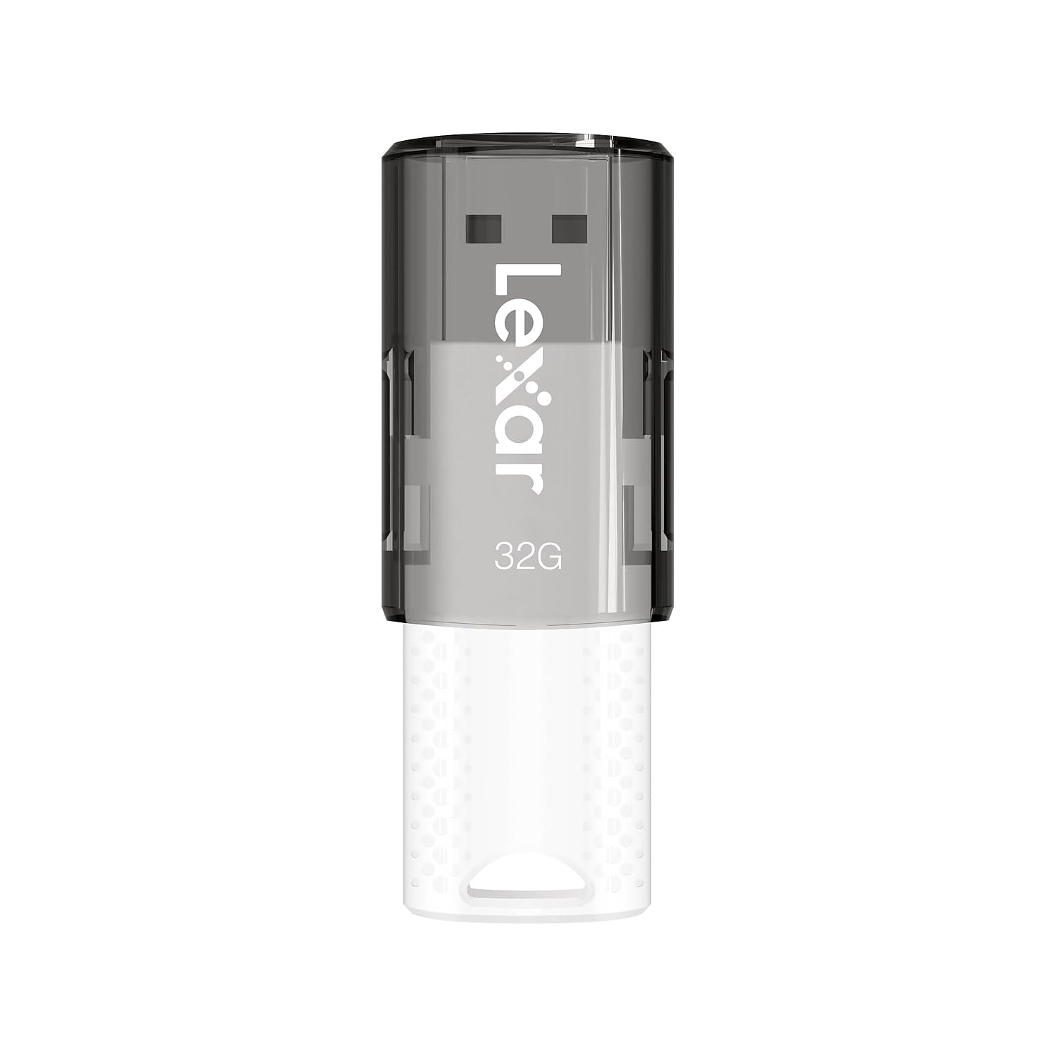 Lexar® JumpDrive® S60 USB 2.0 Flash Drives, 32GB, Black, Pack Of 3 Flash Drives, LJDS60-32GB3NNU