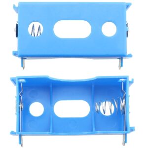 JJHXSM 4pcs D-Cell Battery Holder 80x35mm D Size Battery Case Physical Electrical Experimental Equipment