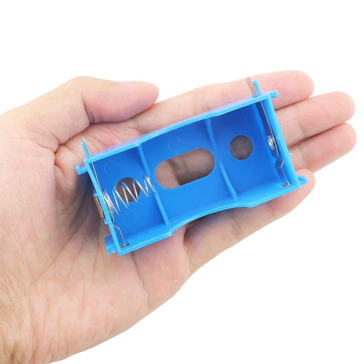 JJHXSM 4pcs D-Cell Battery Holder 80x35mm D Size Battery Case Physical Electrical Experimental Equipment