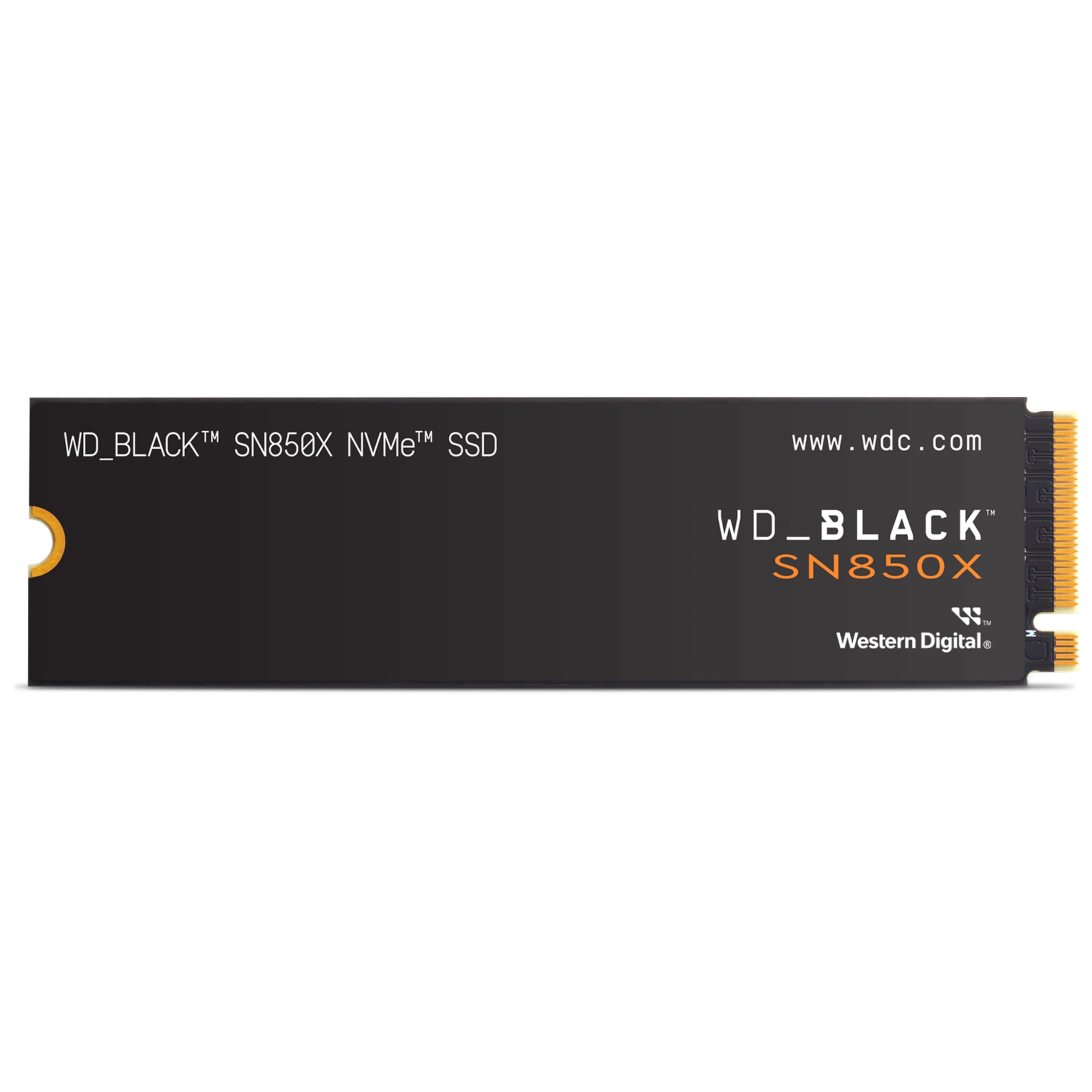 WD_BLACK 2TB SN850X NVMe Internal Gaming SSD Solid State Drive - Gen4 PCIe, M.2 2280, Up to 7,300 MB/s - WDS200T2X0E