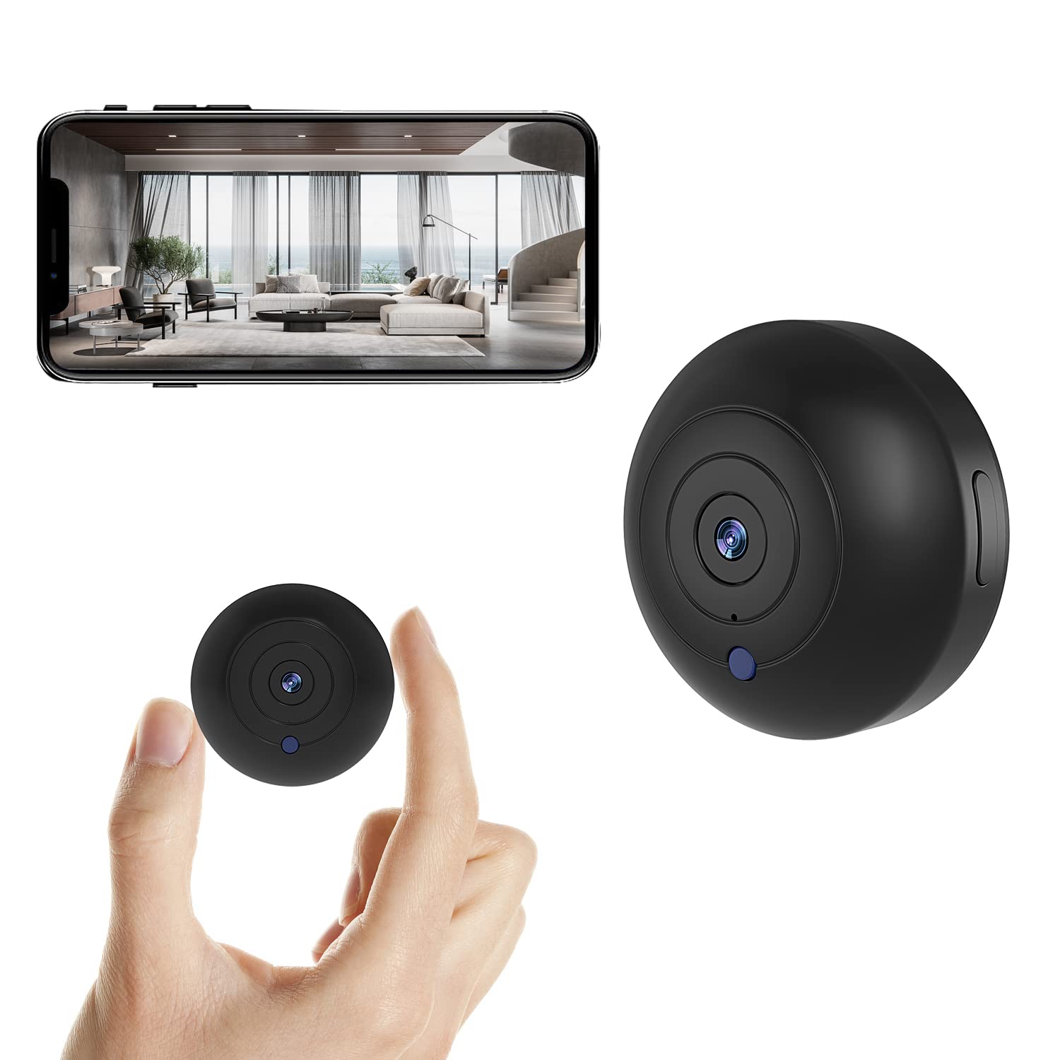 FECOMI 1080P Wireless Mini Spy Camera