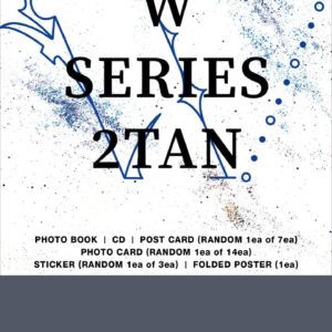 TAN W SERIES 2TAN We Version CD+Poster On Pack+Photobook+Postcard+Photocard+Sticker+Tracking Sealed