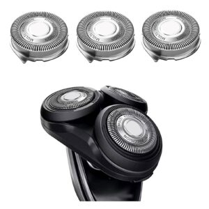 sh50/52 shaver replacement heads for philips norelco series 5000 shaver, new upgrade shaver replacement blades compatible with aquatouch (s5xxx), powertouch (pt8xx, pt7xx) and aquatouch (at8xx, at7xx)