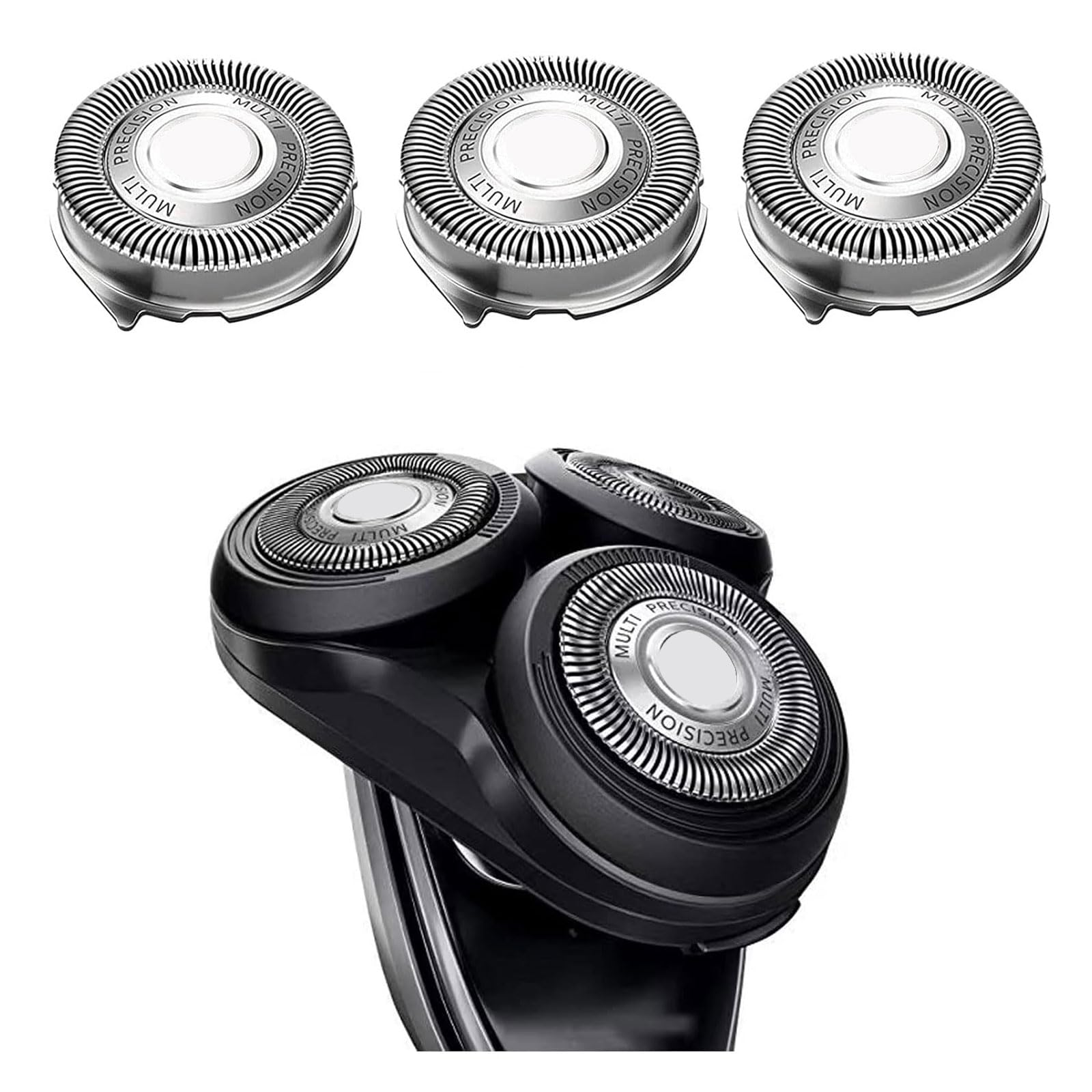 Sh50/52 Shaver Replacement Heads for Philips Norelco Series 5000 Shaver, New Upgrade Shaver Replacement Blades Compatible with AquaTouch (S5xxx), PowerTouch (PT8xx, PT7xx) and AquaTouch (AT8xx, AT7xx)