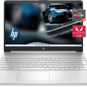 HP 2022 Newest 15.6'' Laptop, AMD Ryzen 7 5700U (8-core, Beat i7-1180G7), 32GB DDR4 RAM, 1TB PCIe SSD, Windows 11 Home, Thin&Light, Full-Size Keyboard, cefesfy Webcam Accessory