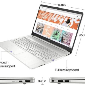 HP 2022 Newest 15.6'' Laptop, AMD Ryzen 7 5700U (8-core, Beat i7-1180G7), 32GB DDR4 RAM, 1TB PCIe SSD, Windows 11 Home, Thin&Light, Full-Size Keyboard, cefesfy Webcam Accessory