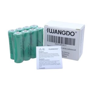 IWANGDO Battery AA HR6 300mAh Ni-MH Rechargeable for Solar Light Outdoor Yarn Light