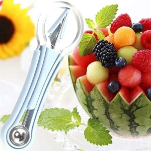 Carving Knife Cutting Knife Ball Digger Three-Piece Combination Set Platter Tool Creative Carving Knife Watermelon Digging Ba