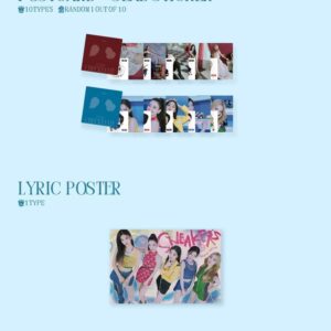 DREAMUS ITZY CHECKMATE SPECIAL EDITION CD+Lyric Poster On Pack+Photobook+Photocard+Special Tag+Sticker+Postcard+Tracking Sealed (B Version)