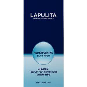 LAPULITA Body Acne Removing Shower Gel, Acne Pimple Treatment, All-Natural Acne treatment gel, Mild Exfoliating Body Wash, 150 mL - 5.07 Oz