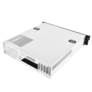 SilverStone Technology RM21-304 2U Micro-ATX Rackmount Server Chassis with Four 3.5" hot-swap Bays, SST-RM21-304