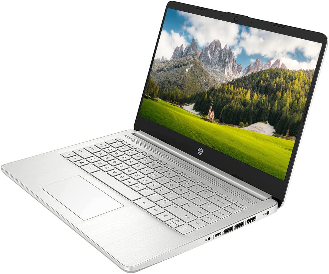 HP 14'' Full HD Screen Laptop, AMD Ryzen 3 3250U Processor, 8GB DDR4 RAM, 512GB SSD, USB Type-C, Wi-Fi, HD Webcam, HDMI, Windows 11 Home, Silver