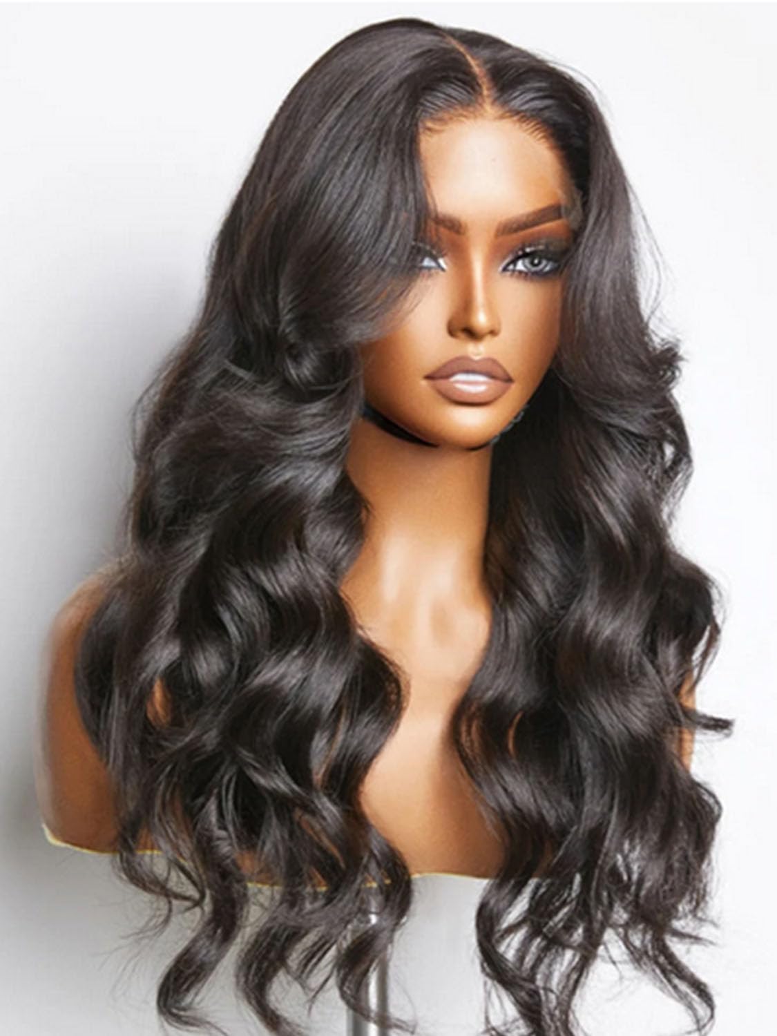 250 density human hair wig 13x4 HD Lace Front Wigs Human Hair Pre Plucked glueless wigs human hair Body Wave Wigs Human Hair Wigs For Black Women Frontal Wigs Human Hair Bleached Knots 20 Inch