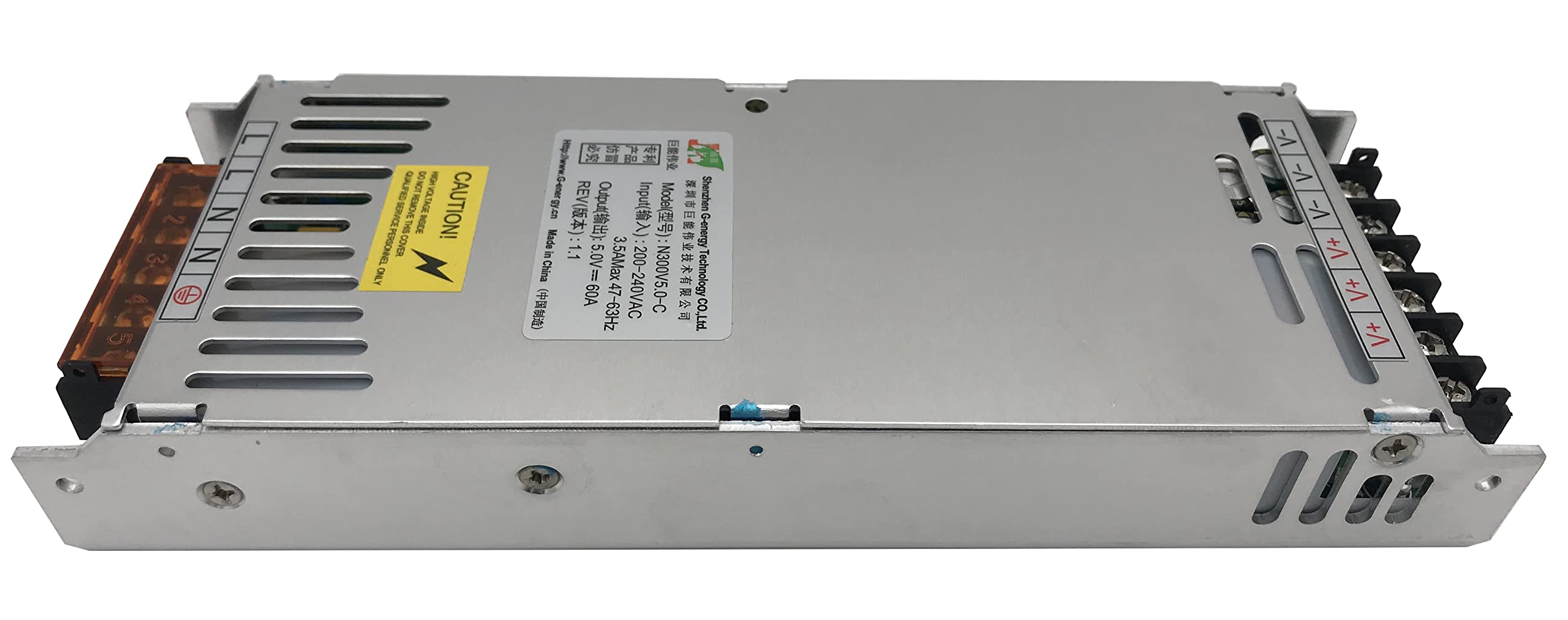 N300V5-C G-Energy 5V 60A 300W Power Supply N300V5.0-C