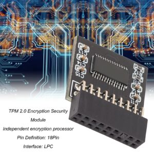 Module, 18 Pin Interface Encryption Security Module Independent Encryption Processor Module for 18 pin TPM2.0