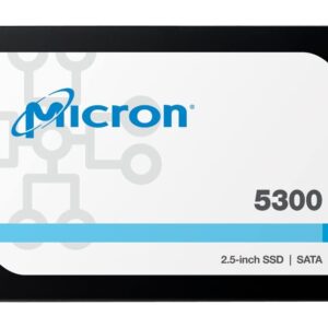 Micron 5300 5300 MAX 480 GB Solid State Drive - 2.5 Internal - SATA [SATA/600] - Mixed Use